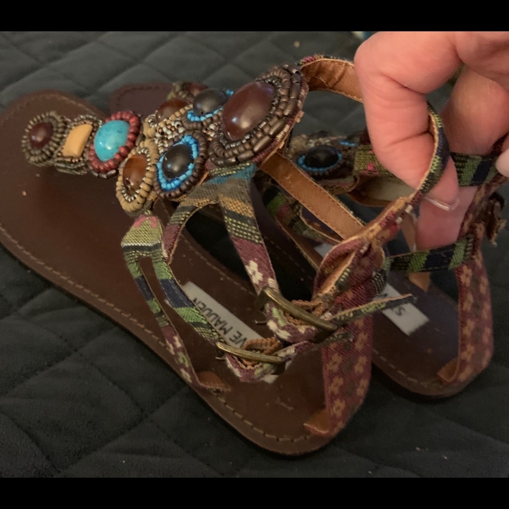 Steve Madden Boho Sandals Size 7 - image 6